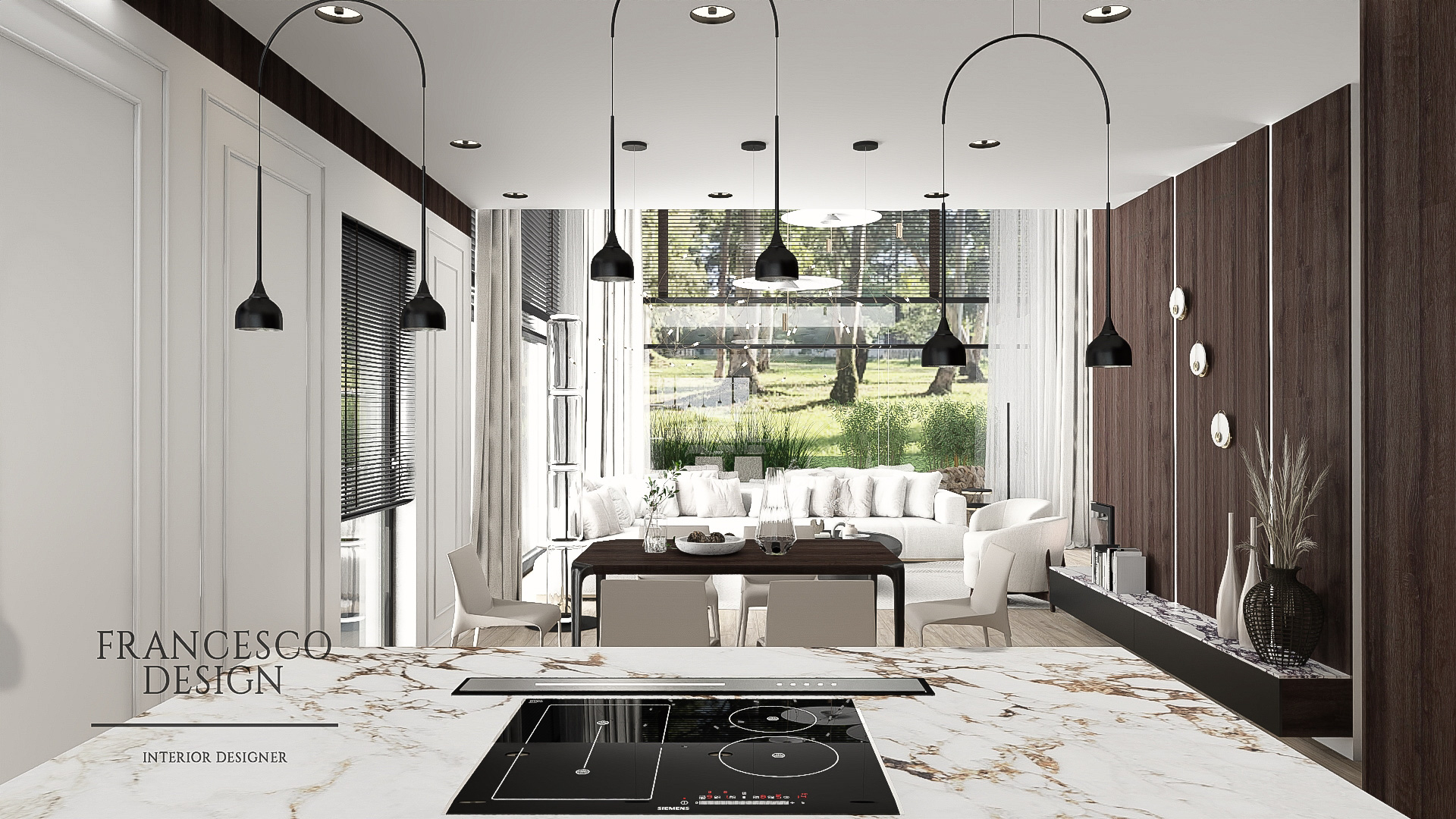 House in modern classic-5