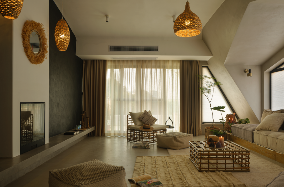 度假风情融入日常的 450㎡大宅设计-65