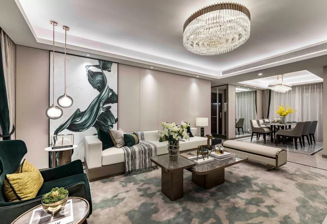 色彩演绎个性家居，南京长沙龙湖精装样板间解读-96