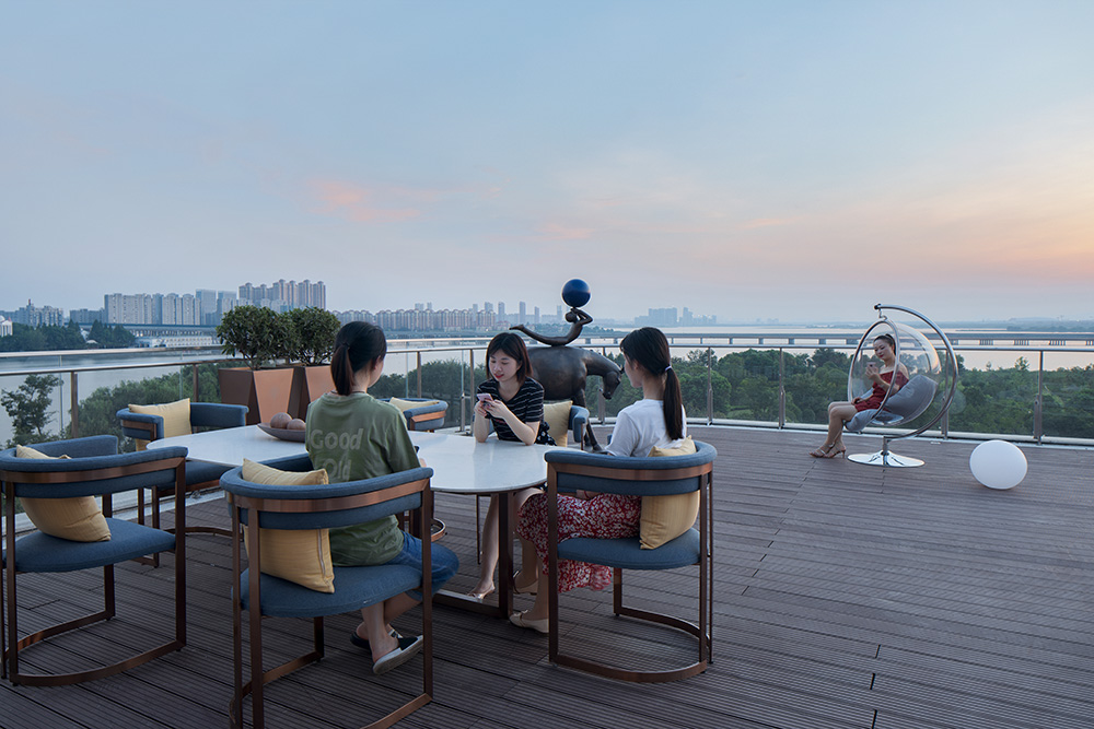 武汉联投半岛酒店及度假村露台软景设计丨中国武汉丨L&A设计集团上海分公司软景设计团队-31