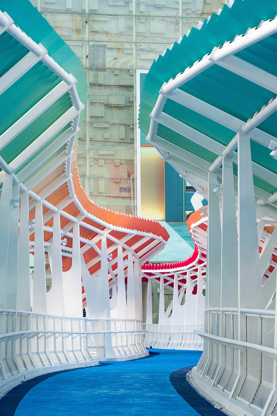 南海大沥建设大道人行天桥丨中国佛山丨竖梁社 Atelier cnS-30