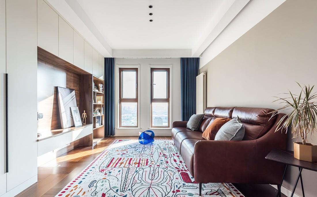 深白设计丨平层丨60平小户型的全屋减压法-9