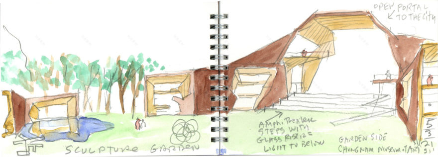 Chungnam Museum(忠南博物馆)丨韩国丨Steven Holl Architects-7