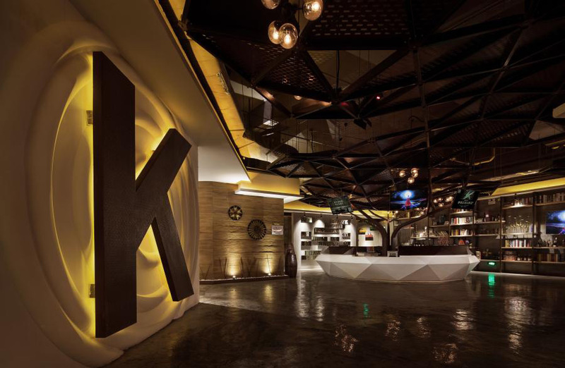 KTV大厅设计案例效果图2-6