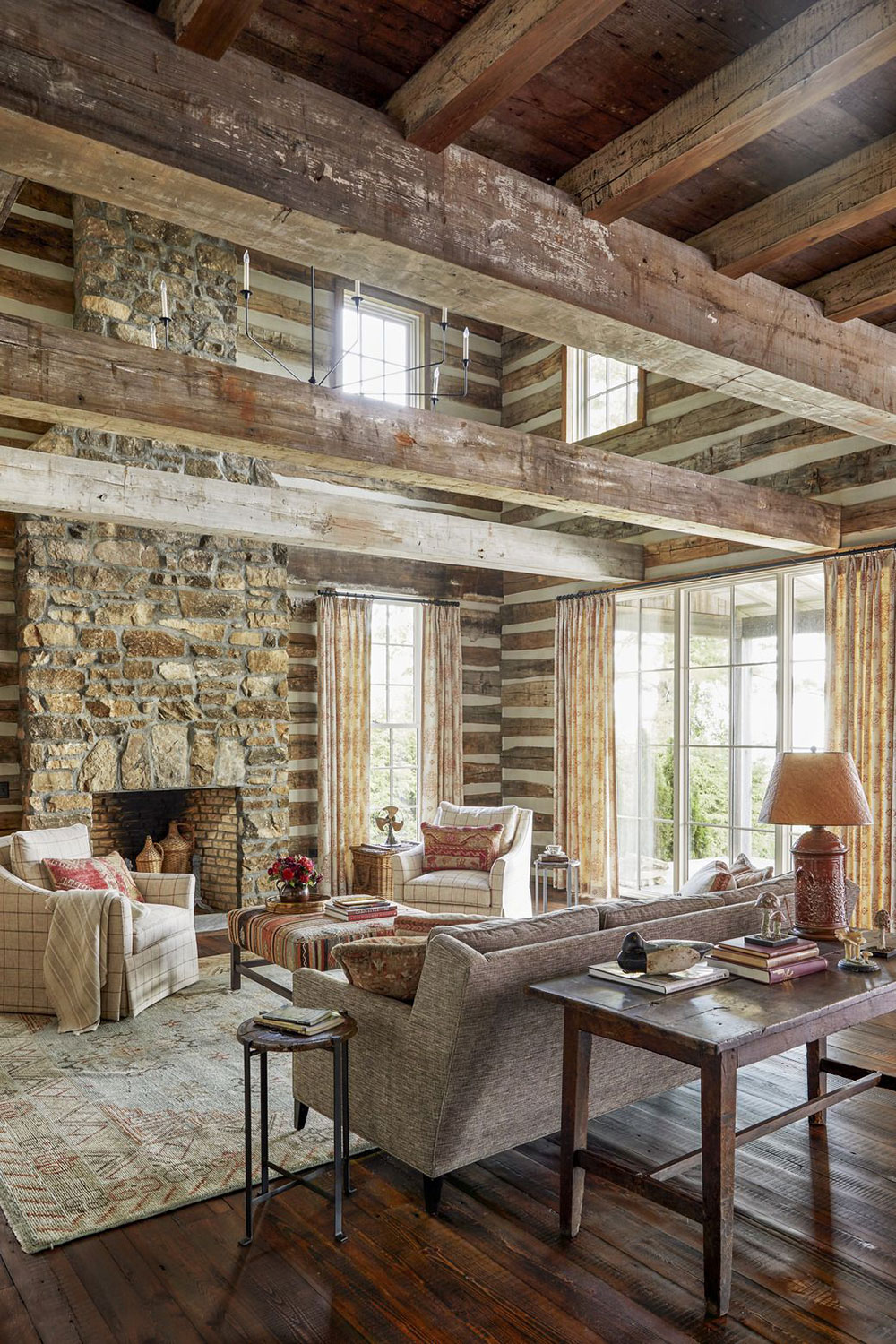 美式复古森林小屋，历史与自然的完美融合-4