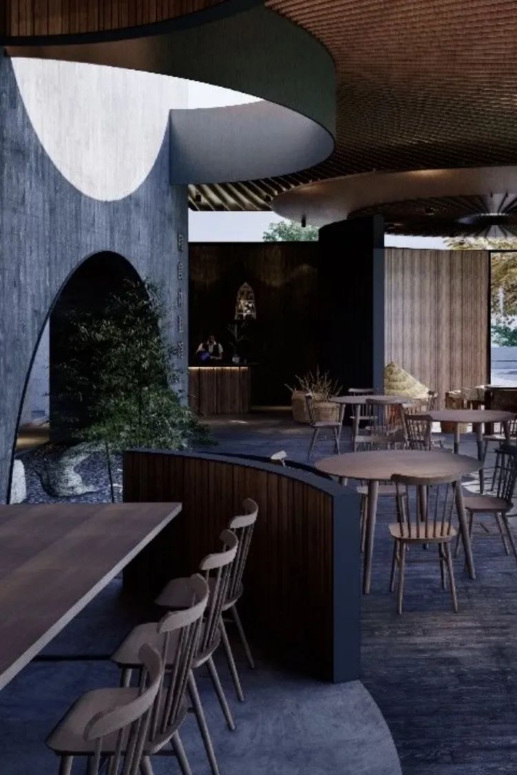 【HTD设计】乡野自然体验餐厅-38