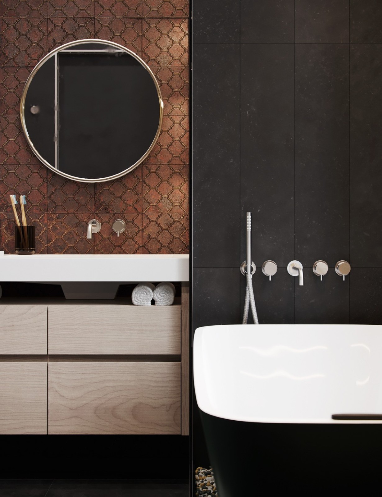 270㎡圣彼得堡现代风住宅 | MirrorR Studio-29