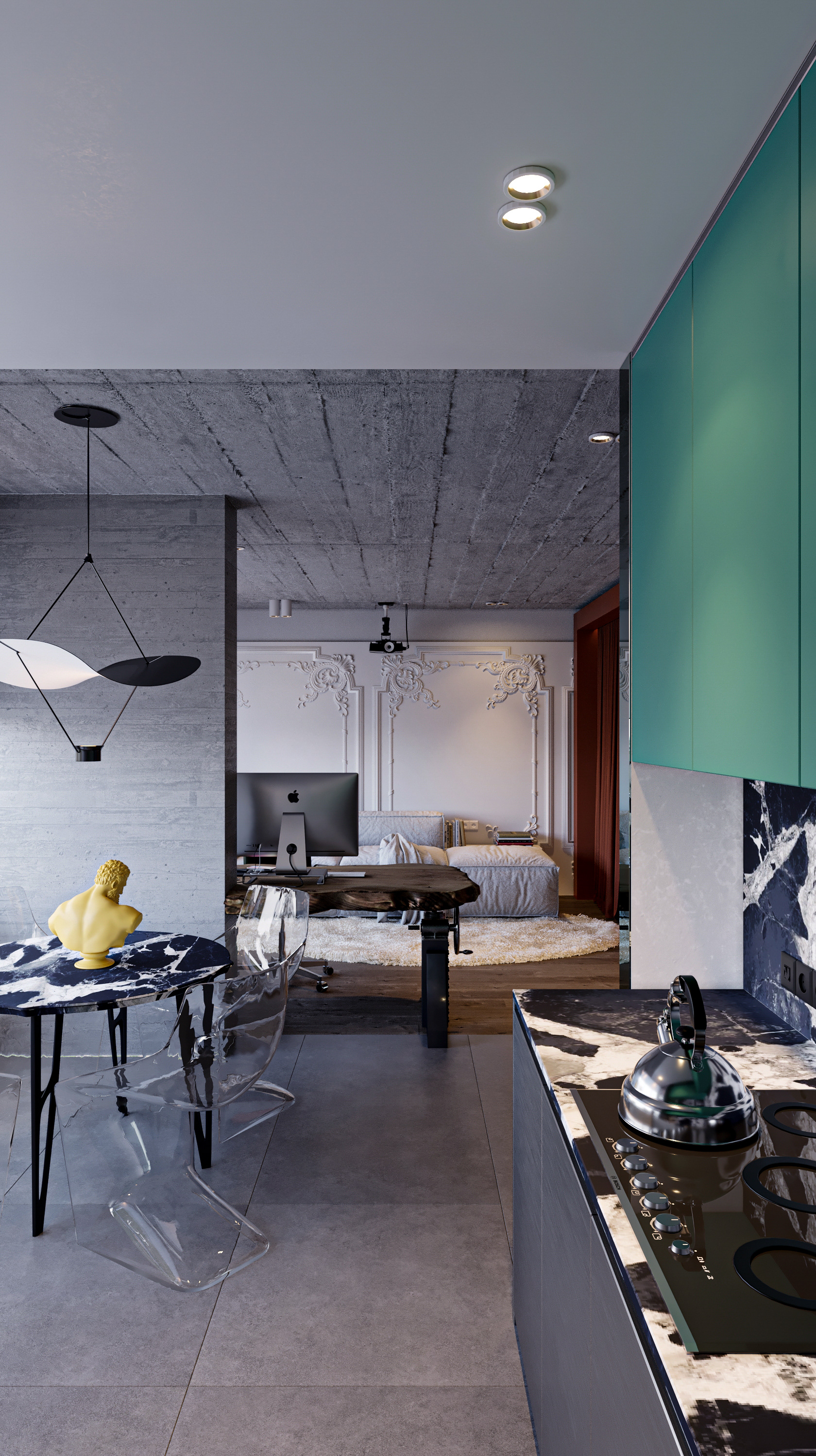 STUDIO Loft in 57th st.-8