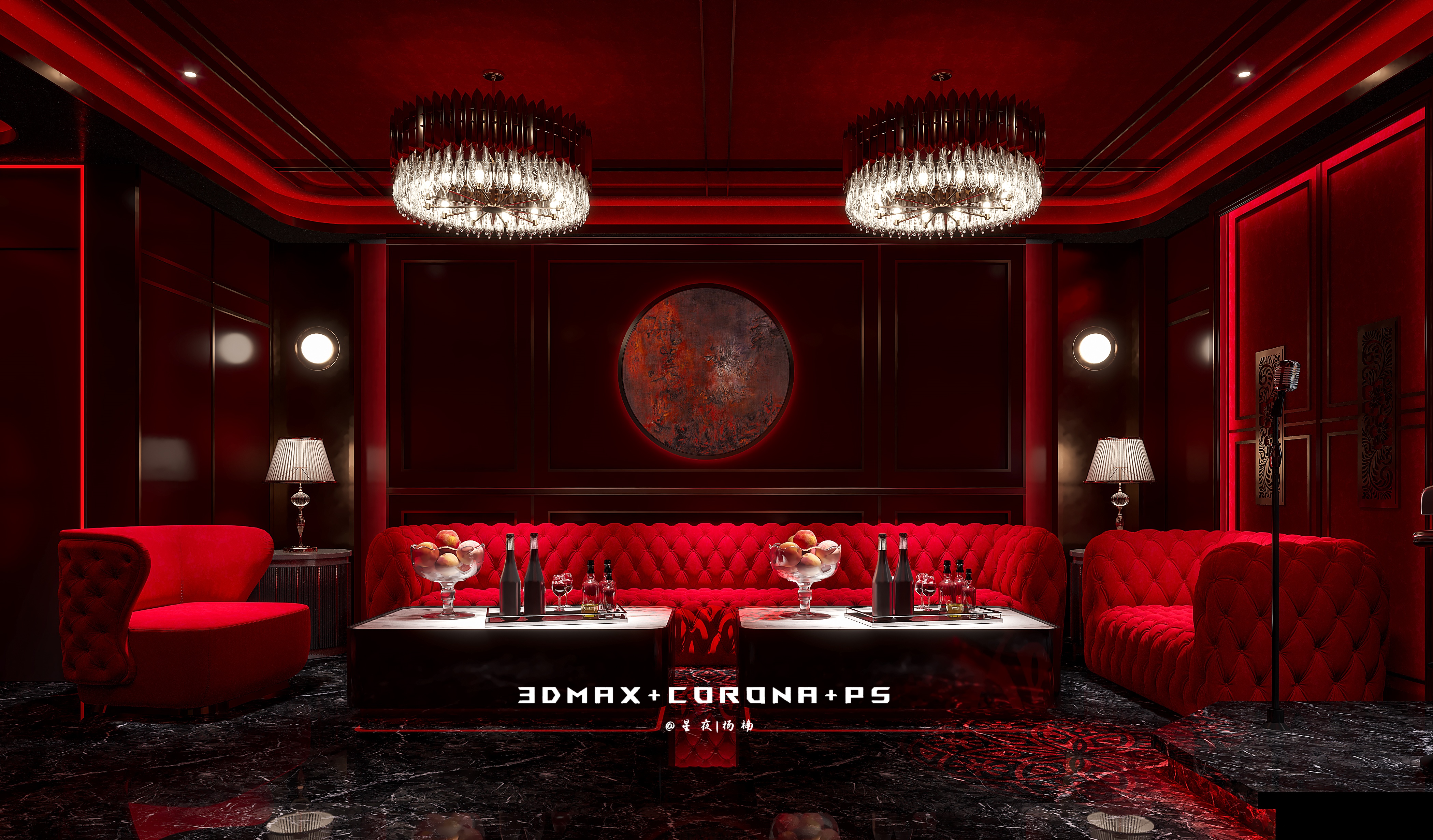 潮流碰撞 以独特的方式打破禁锢，KTV娱乐空间设计-4