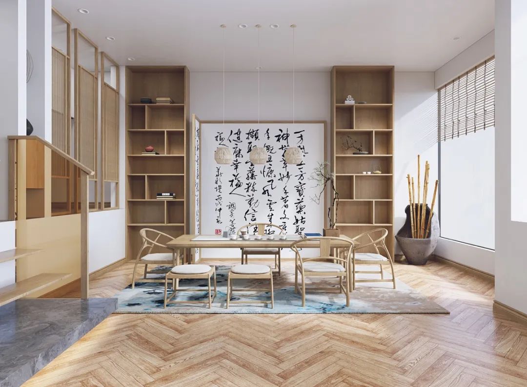 禅意茶室设计-40