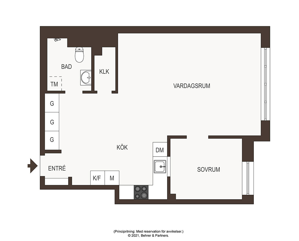 小却优雅且舒适:斯德哥尔摩的公寓-27