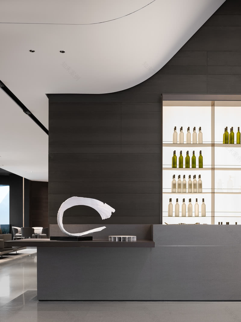 重庆融信海月渝州售楼处——室内山城景致的典范-23