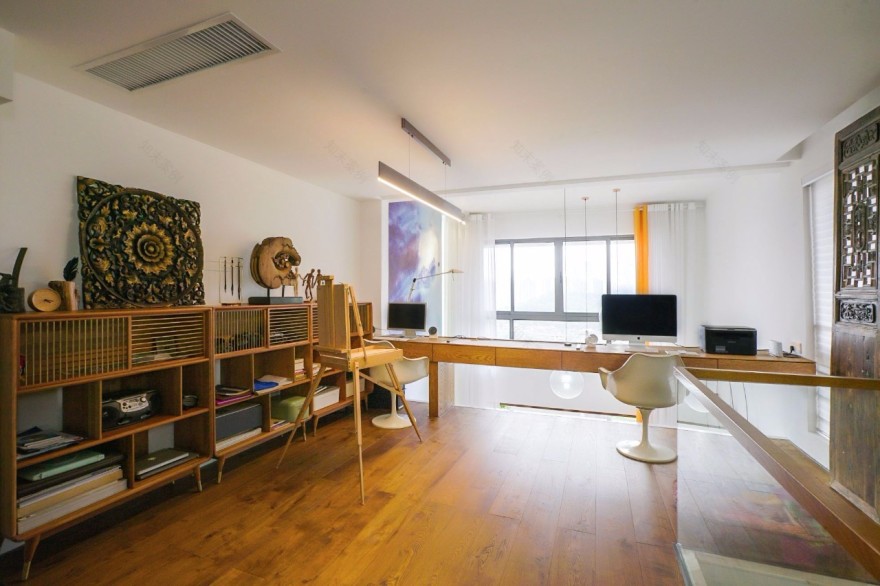 他在20楼挖池塘、造园子丨把家改成空中花园-48