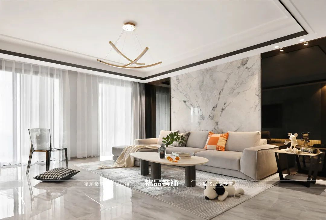 现代轻奢风品质家丨中国杭州丨铭品装饰-19