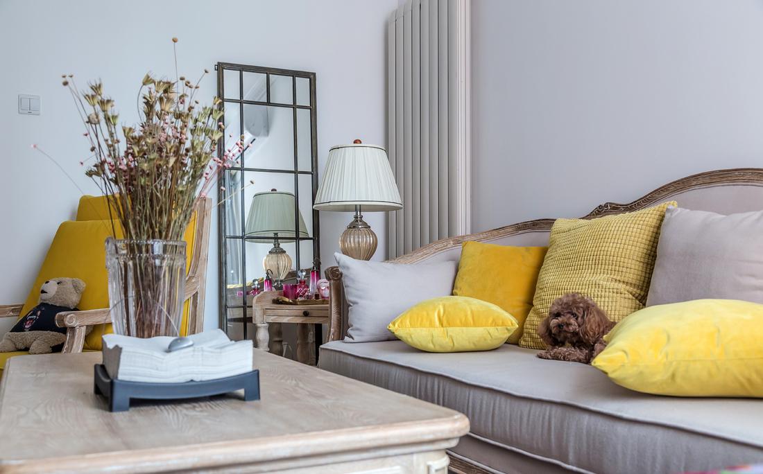 合肥迷屋设计丨公寓丨北京两居室,四白到顶,其他全靠软装!-17