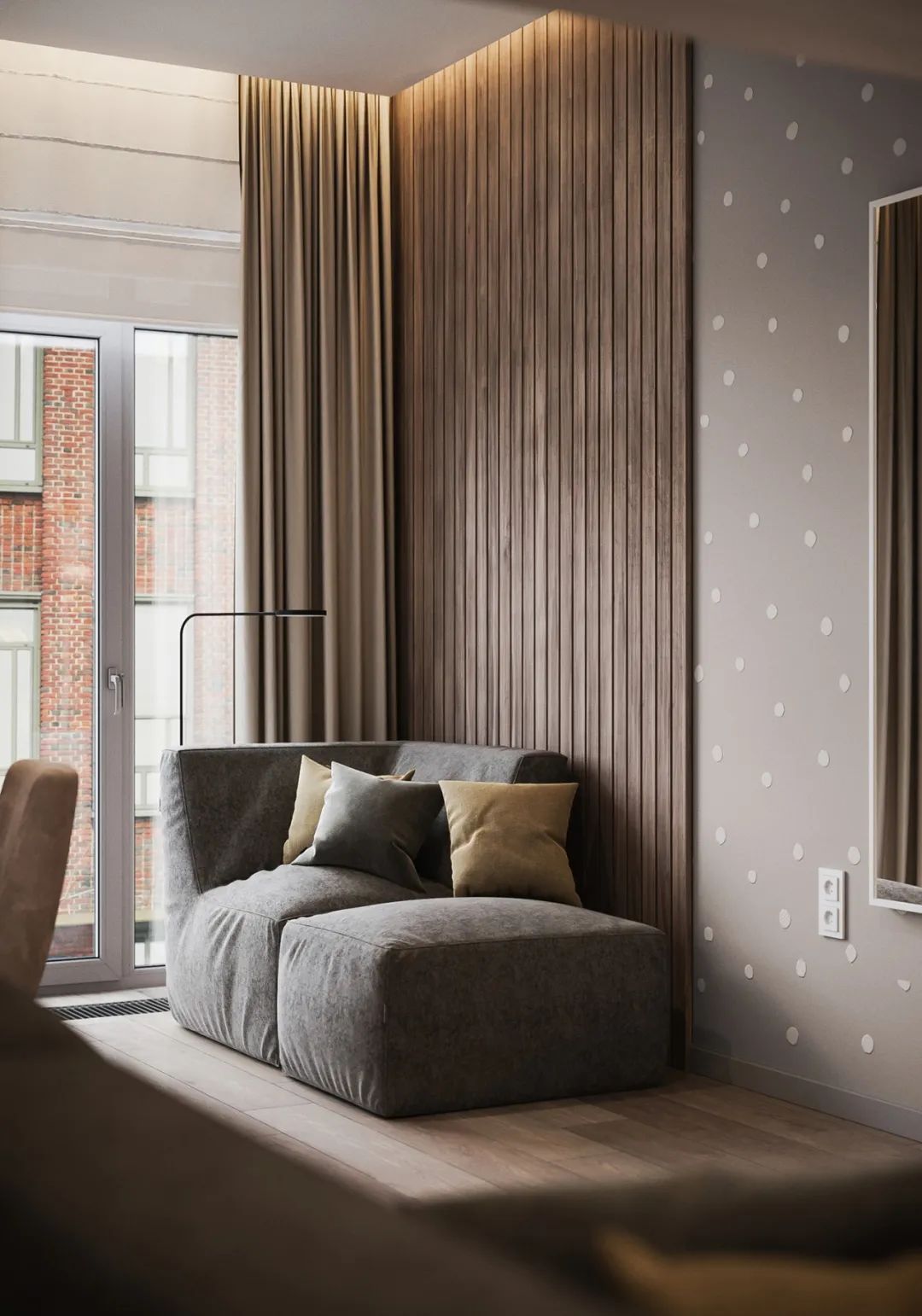 沉稳之魅——79 平米公寓低调奢华设计-13