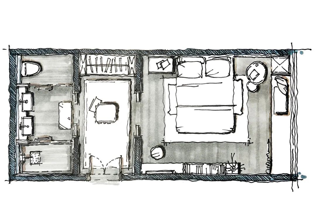 南京金地悦丰华样板间 | 卧室设计新思路-63