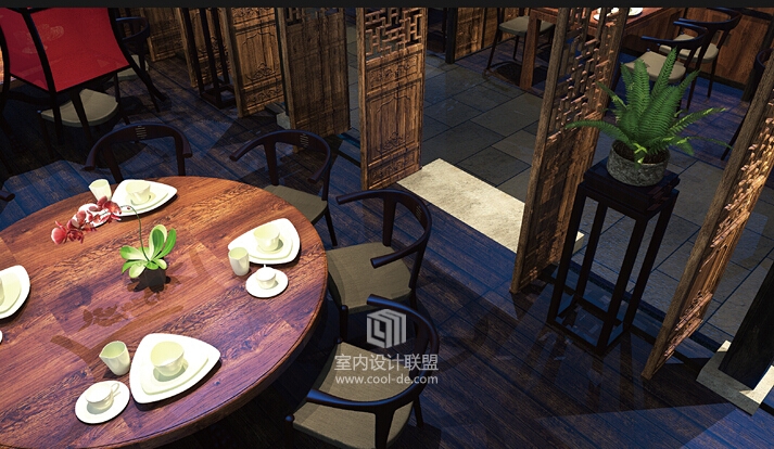 主题餐厅设计-福州揽季月光主题餐厅设计-15