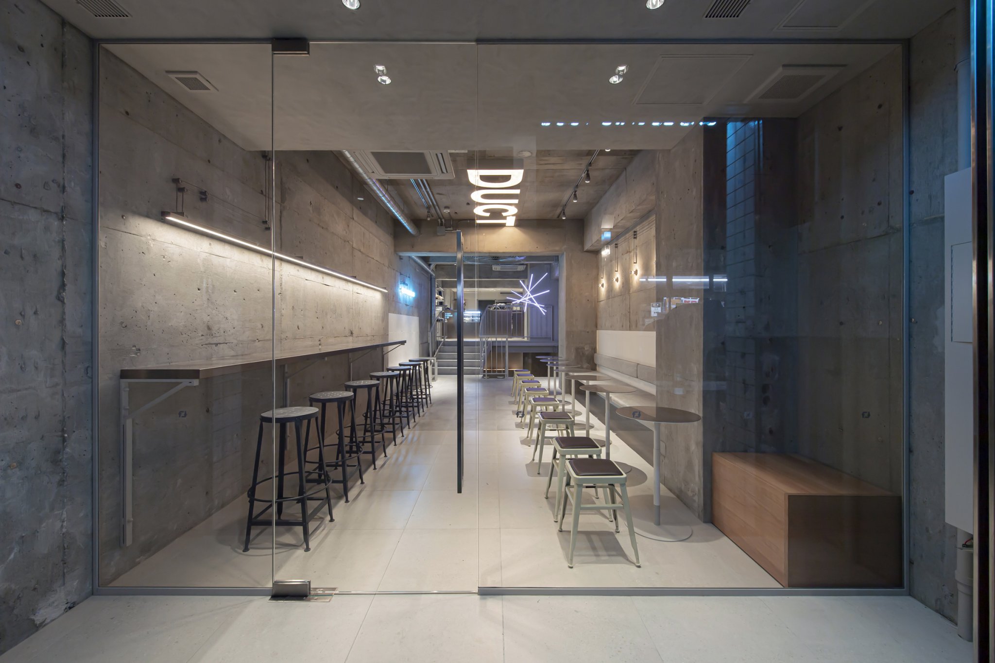 日本 DUCT COFFEE LAB 购物中心店丨日本东京丨Log.design co.,Ltd.-8