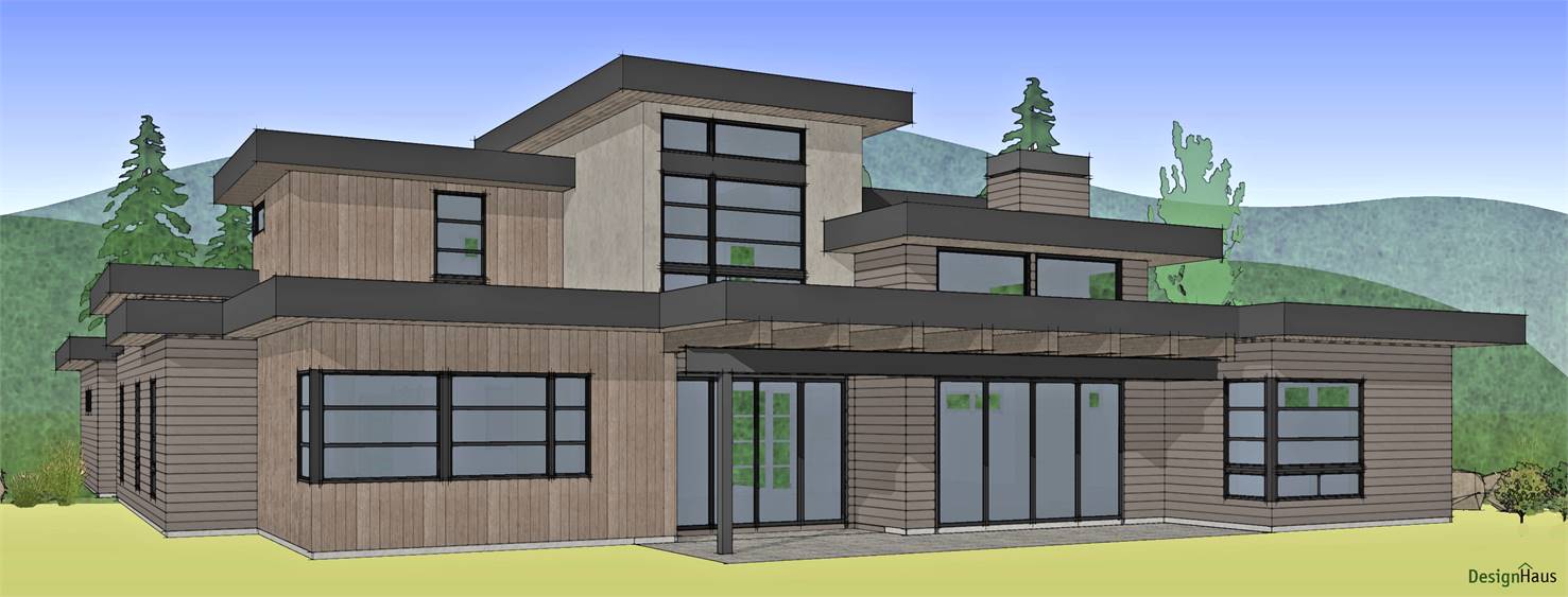 House Plan 1941当代两层住宅设计-7