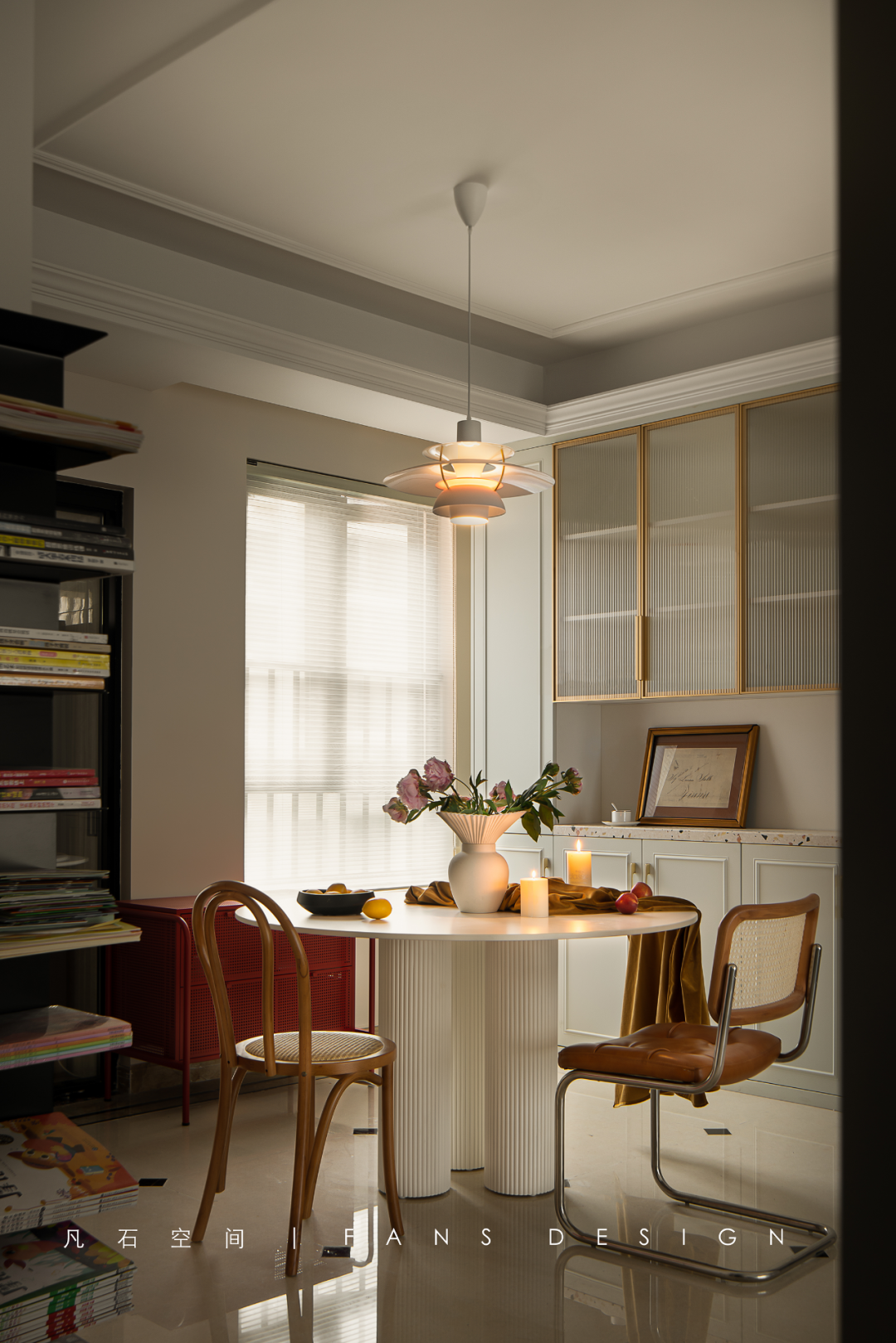 成都高新怀旧轻奢住宅设计丨中国成都丨成都凡石空间设计-43