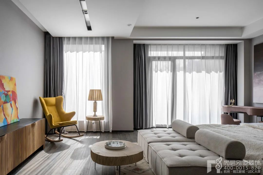 高级灰调打造 550㎡私宅丨中国杭州丨尚层别墅装饰-37