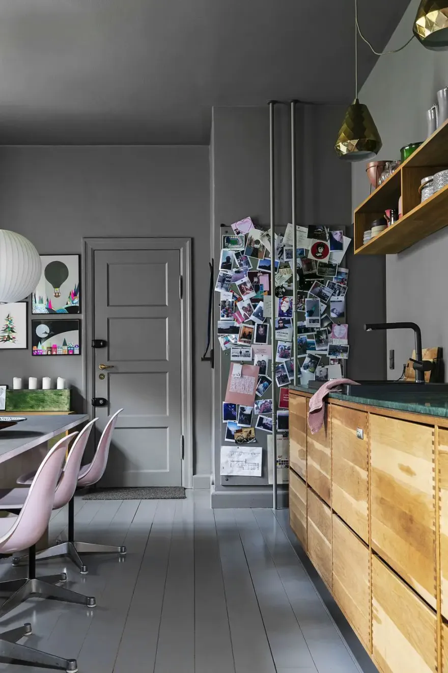 色彩斑斓的 30 年代建筑内的定制家居设计-8