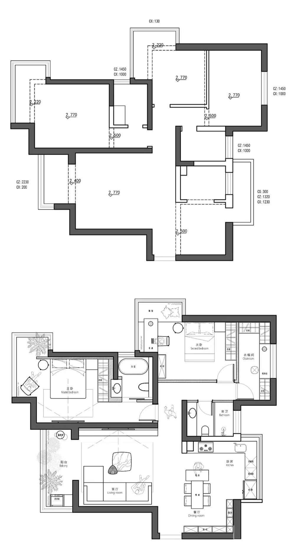 阳光花苑现代平层设计丨中国郑州-17