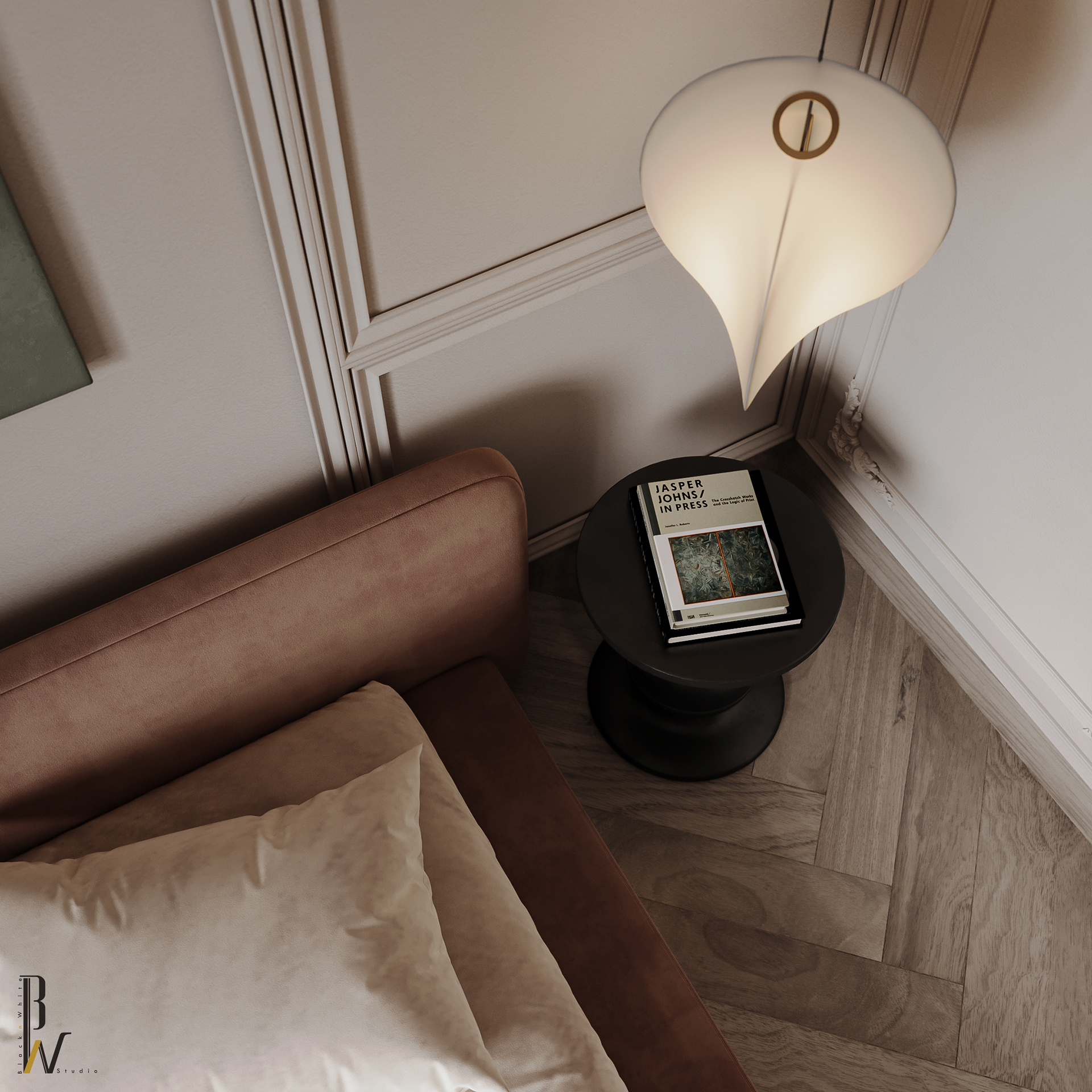 卧室设计丨Black N White-6