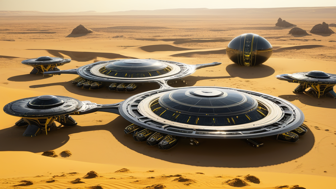 未来科技 荒漠之城-7