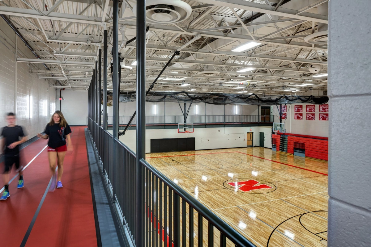 Michigan 北景高中校园翻新,连接现代与传统-13