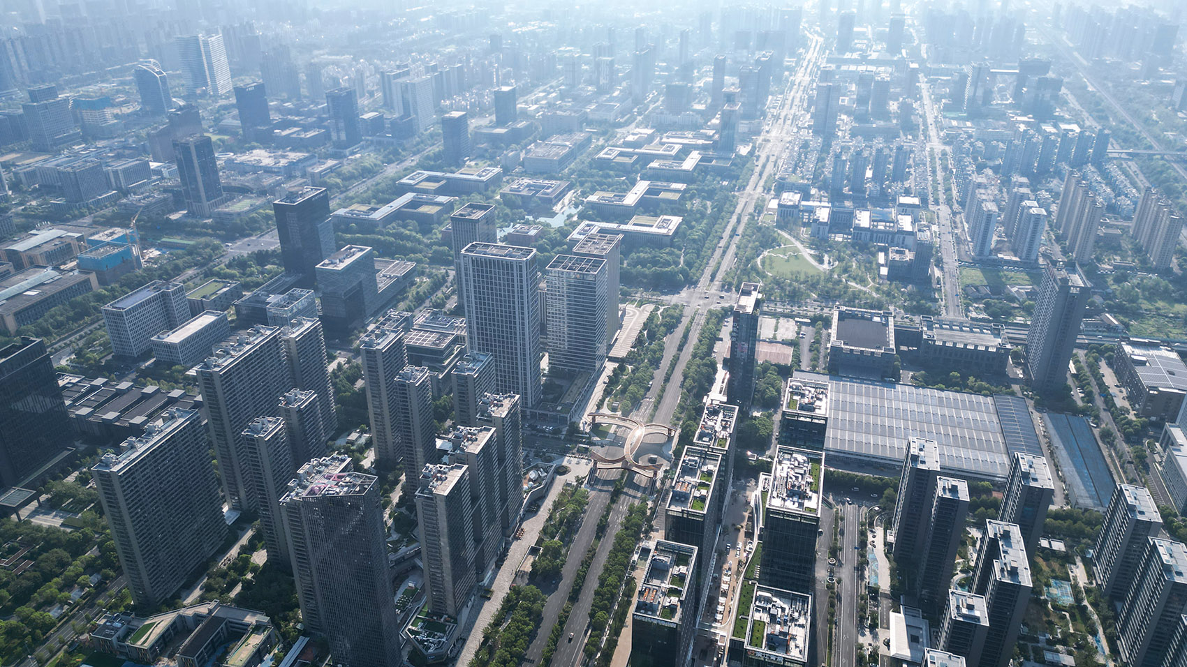 滨康路聚才路口人行天桥丨中国杭州丨中国联合工程有限公司-7