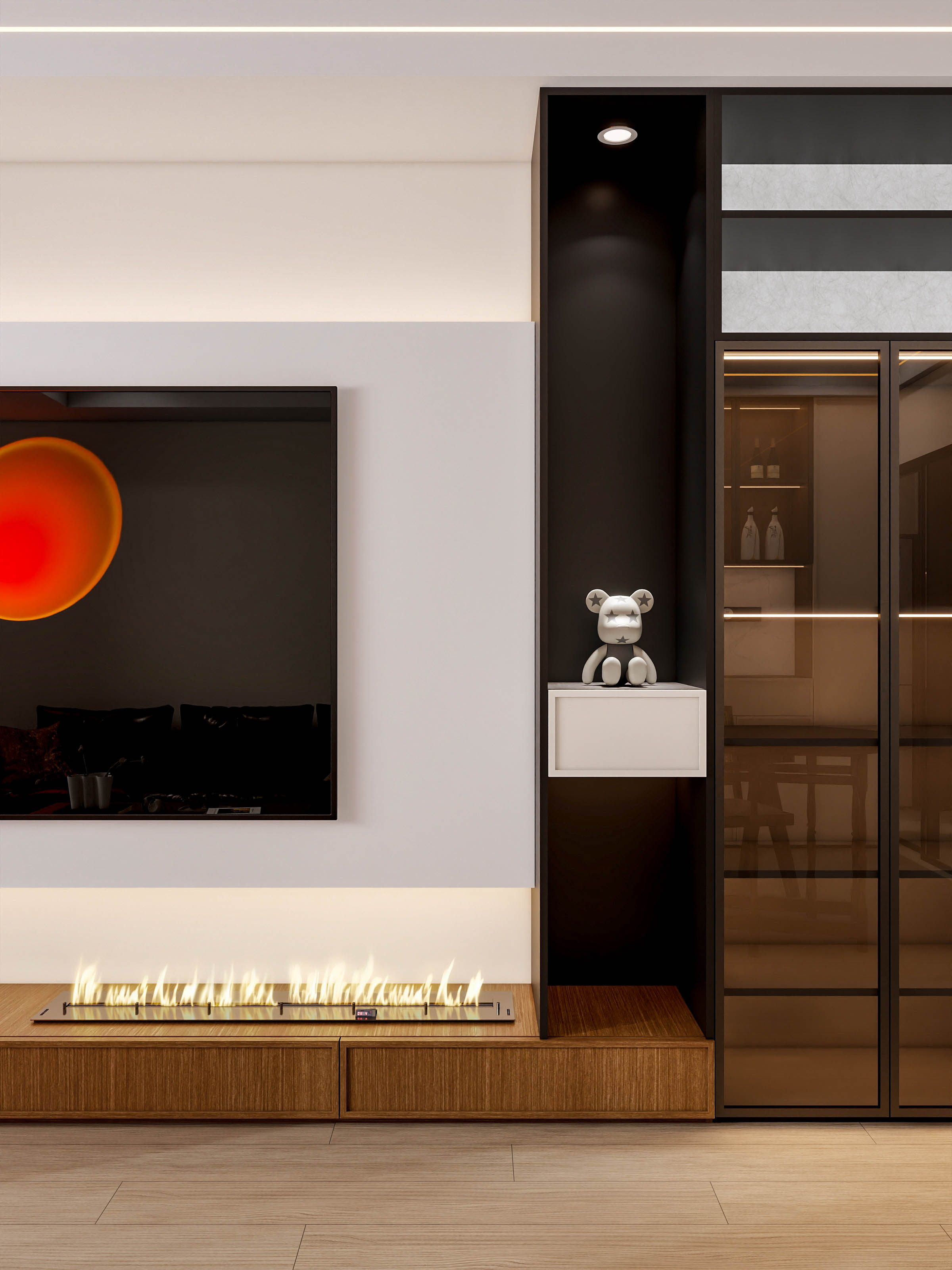 四川成都卓锦城（94平简约中古风两居室）-15