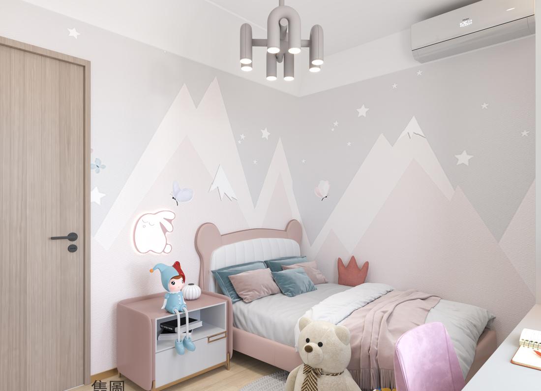 现代轻奢风打造阳光快乐儿童宅-38