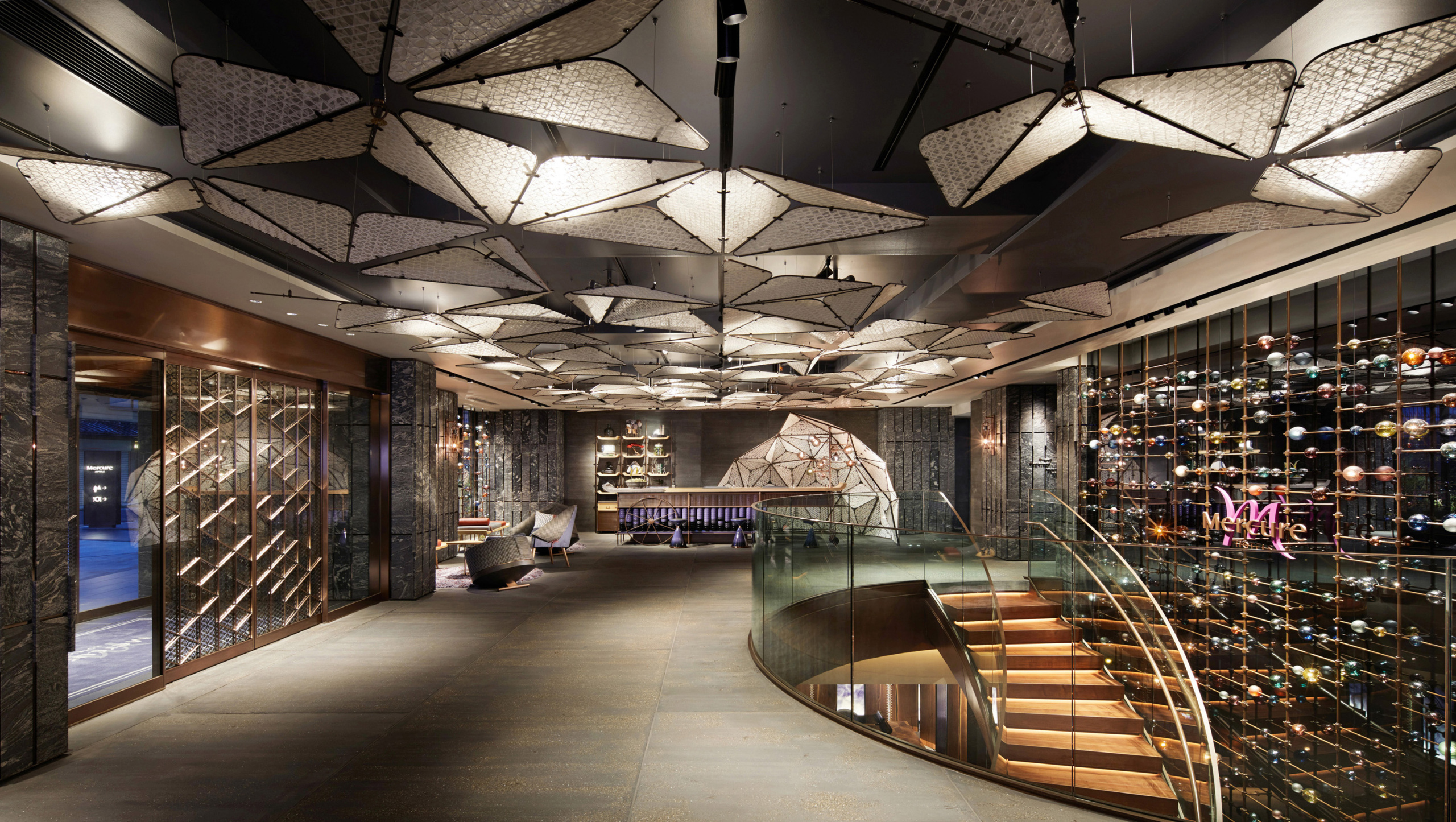 PUBLIC AREA -MERCURE KYOTO STATION- | DESIGN STUDIO CROW-2