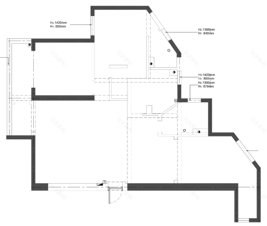光木为引,探索侘寂风居所的温柔浪漫丨中国上海丨赫设计-57