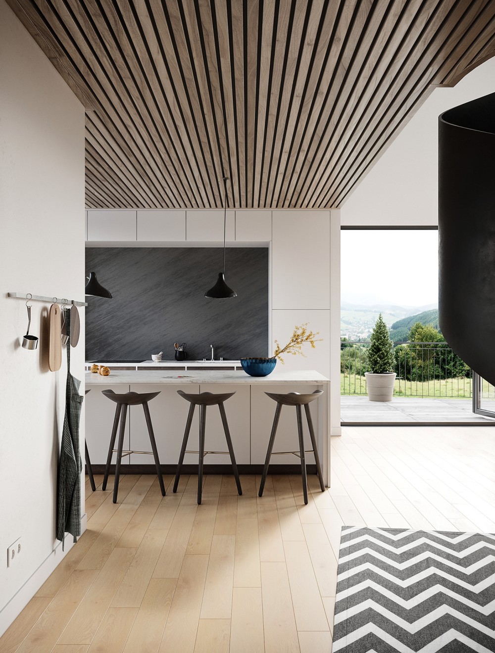 挪威自然风住宅-1