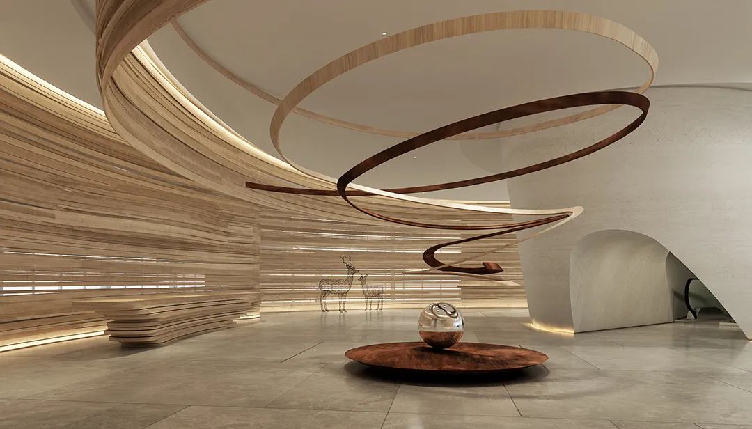 西安莱安万莱逸宸售楼处丨中国西安丨水相设计-67