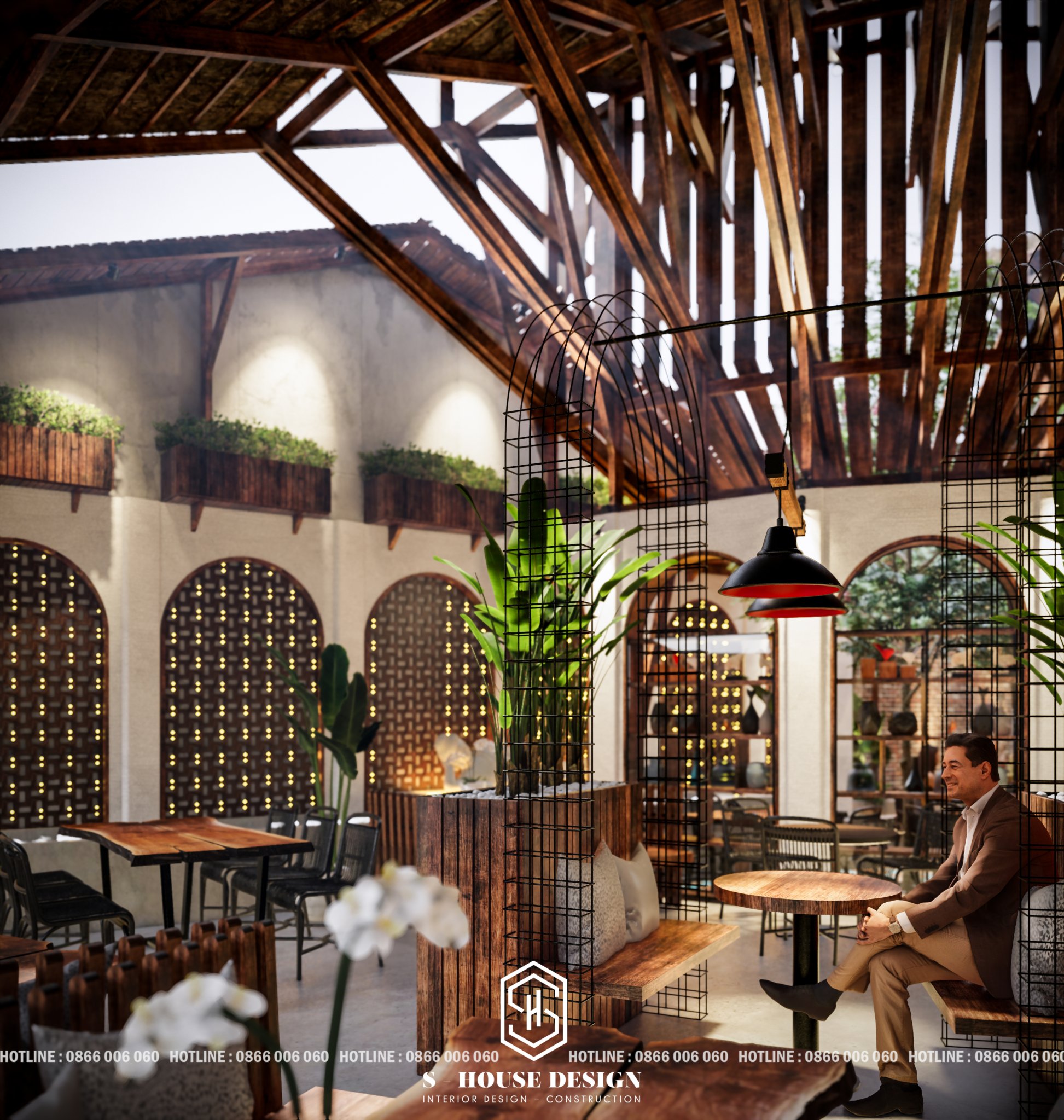 巴厘岛风格咖啡店丨SHouse 公司-14