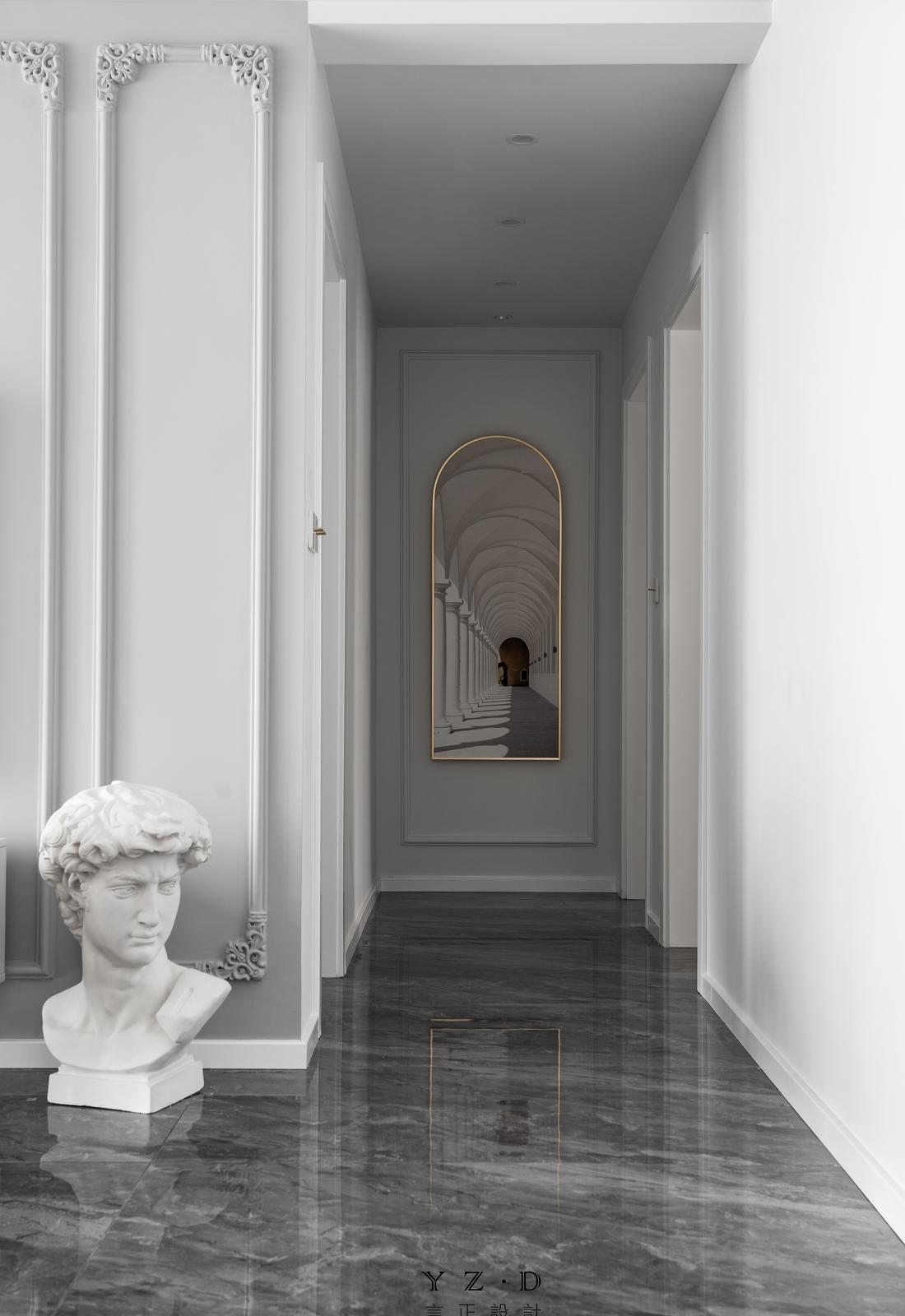 120㎡法式轻奢风无敌江景房设计丨言正设计-28