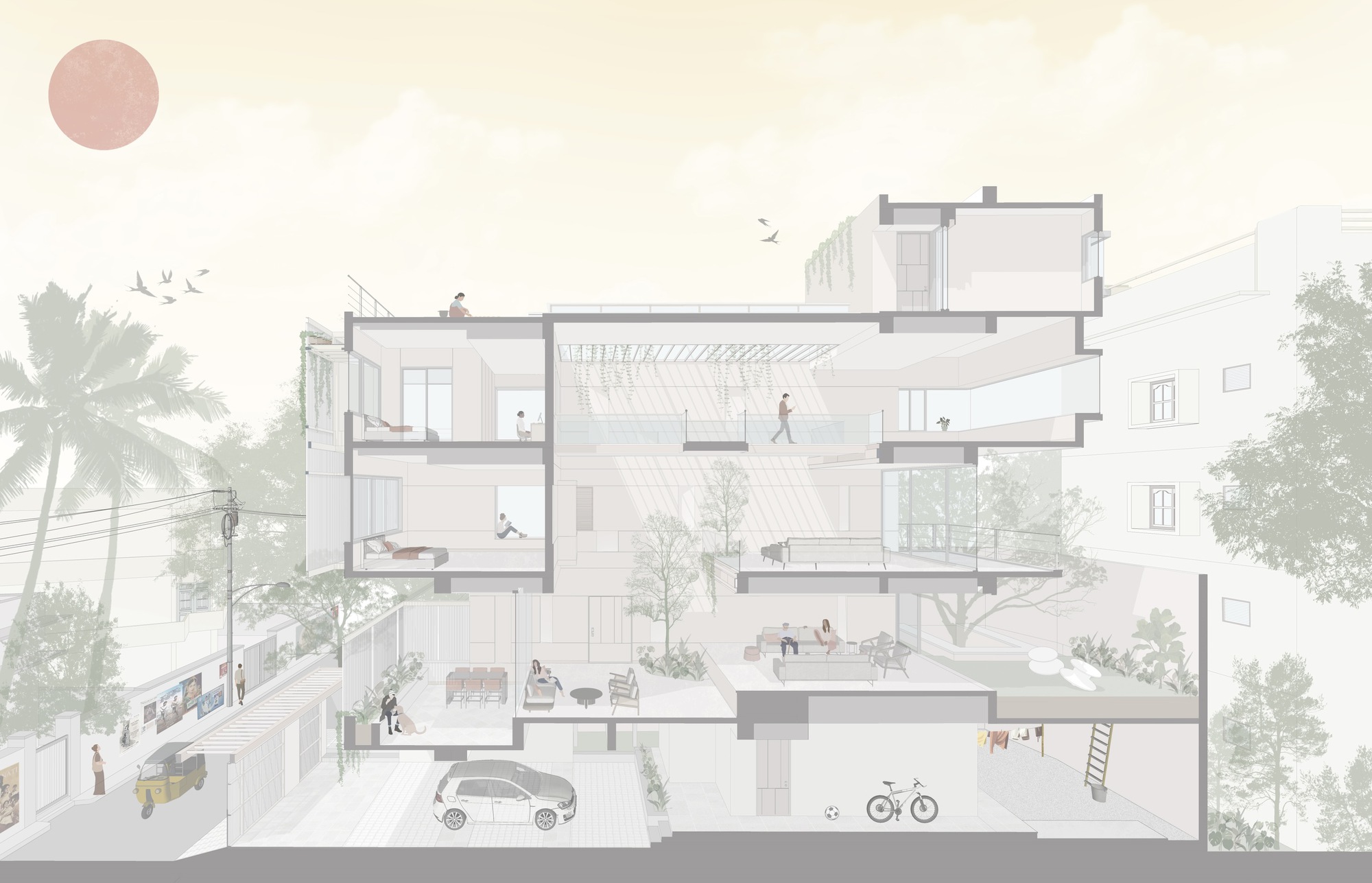 莫尔豪斯丨印度丨Spacefiction Studio-17