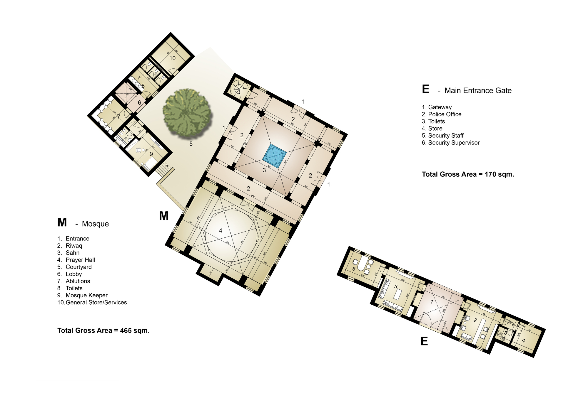 米斯克·阿尔·巴达耶尔度假胜地，沙漠营地丨阿联酋沙迦丨Wael AlMasri Planners & Architects-91