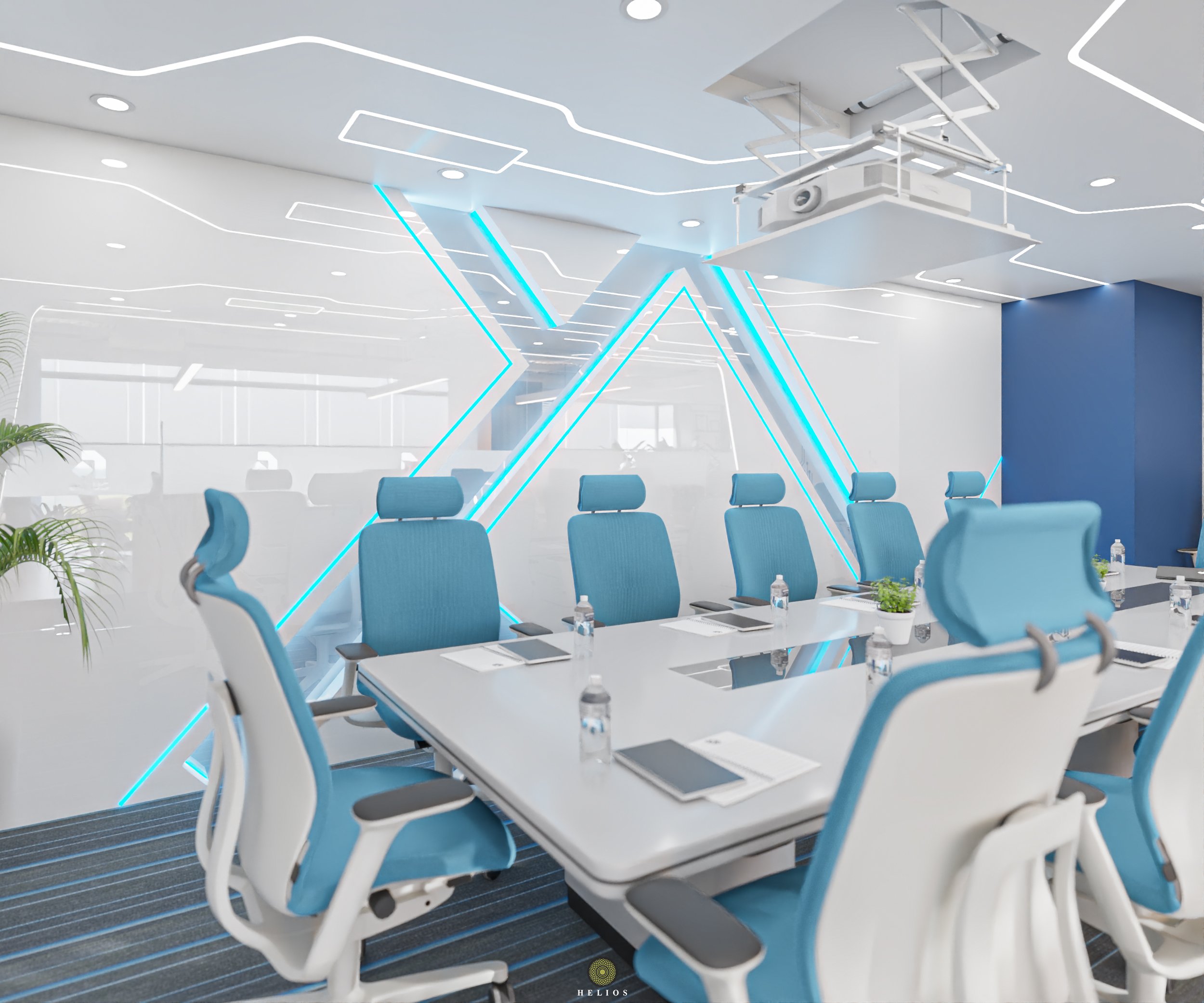 OFFICE - VĂN PHÒNG CÔNG TY GAME - TÒA NHÀ MHDI-7