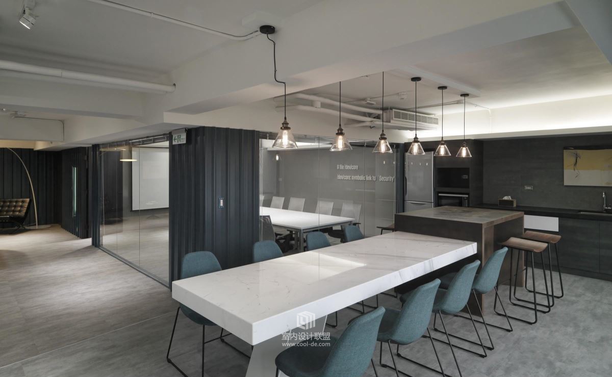 方构制作——55坪 Loft風办公空间-14