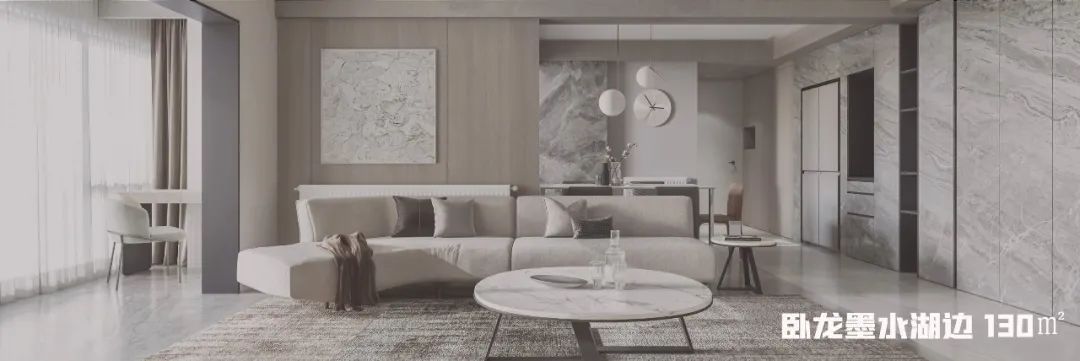 大华铂金瑞府 100㎡家居空间设计丨武汉咫尺设计-74