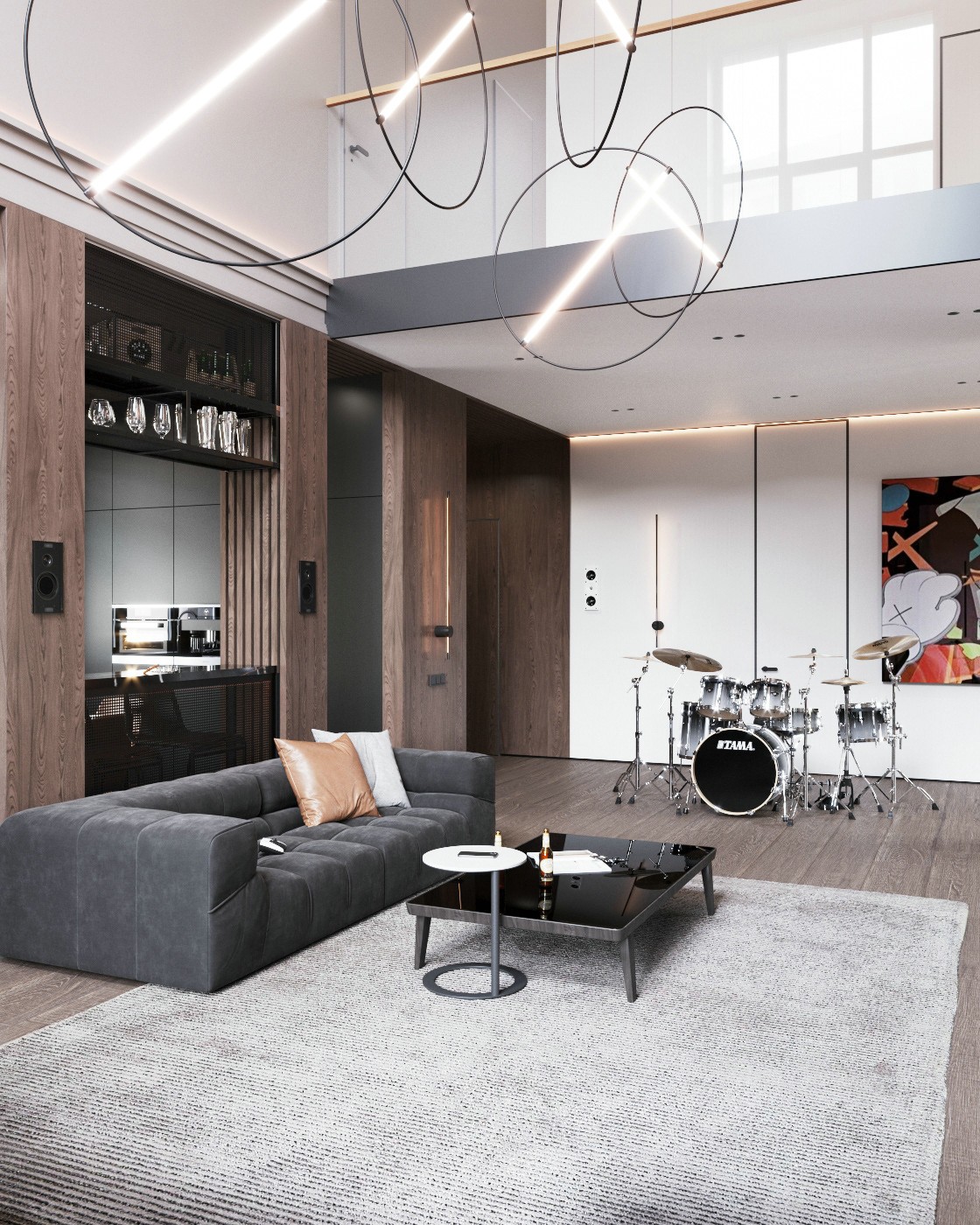 复式简约小空间公寓设计-4