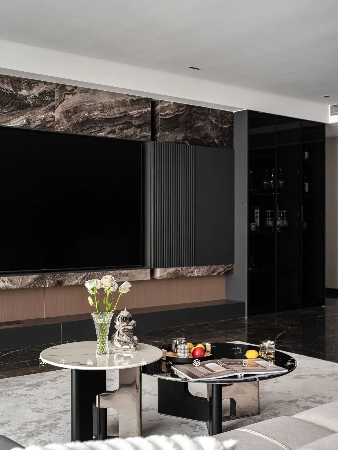 244㎡现代意式大宅丨住美全案&浅白设计-46