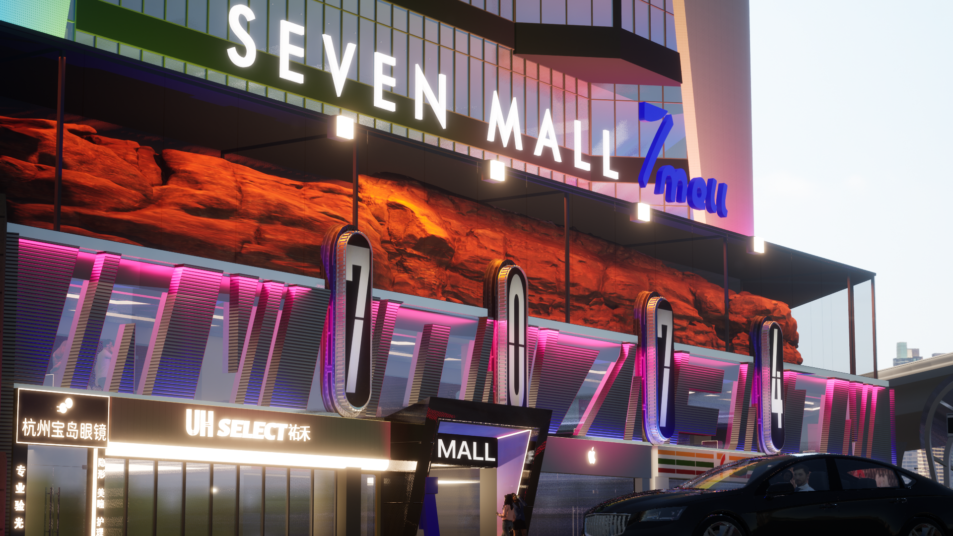 长沙 7MALL 室内外升级设计方案丨中国长沙丨MandoXie-40