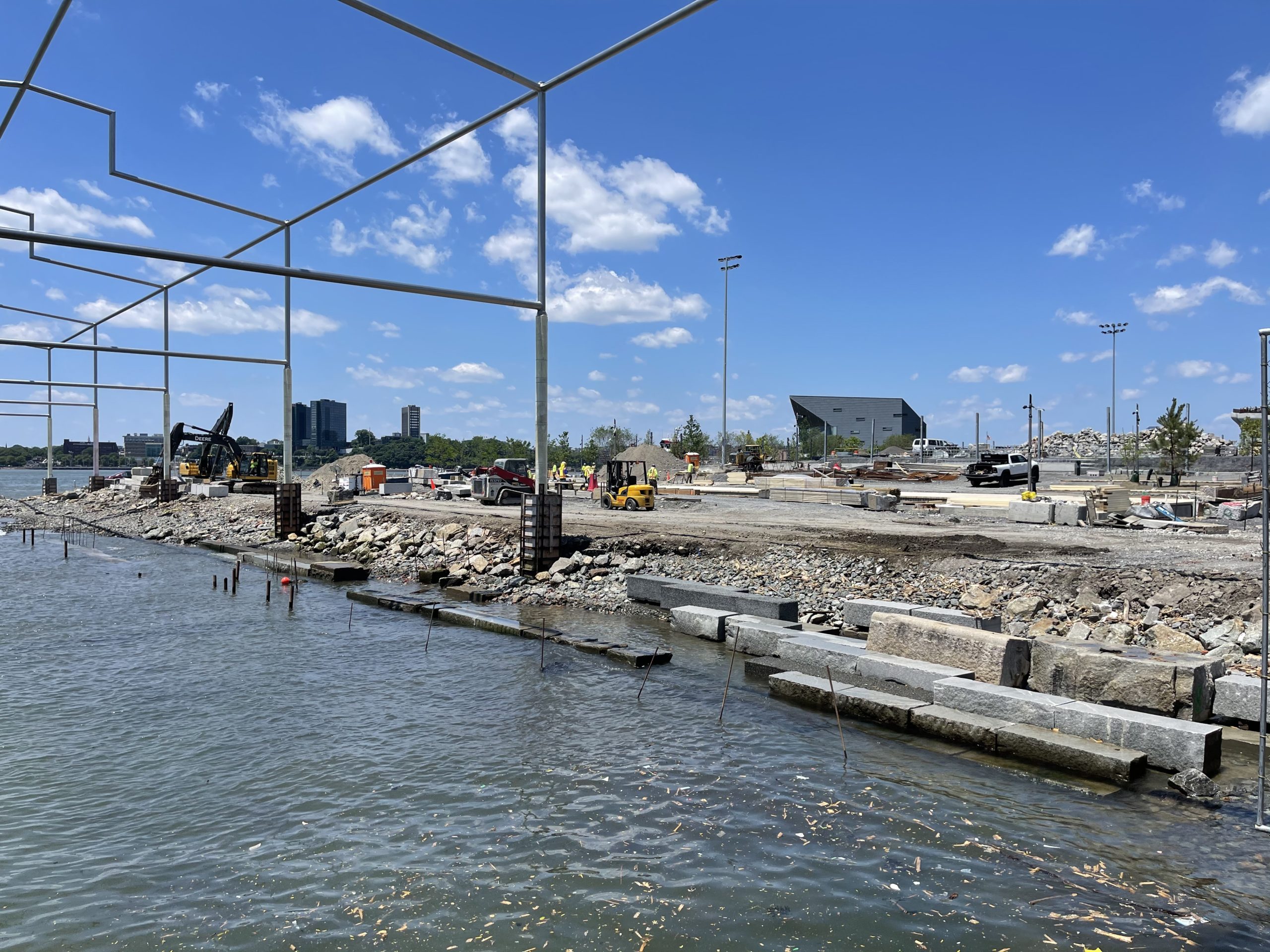 Tree Planting Begins at Gansevoort Peninsula Park on the West Village Waterfront, Manhattan - New York YIMBY-11