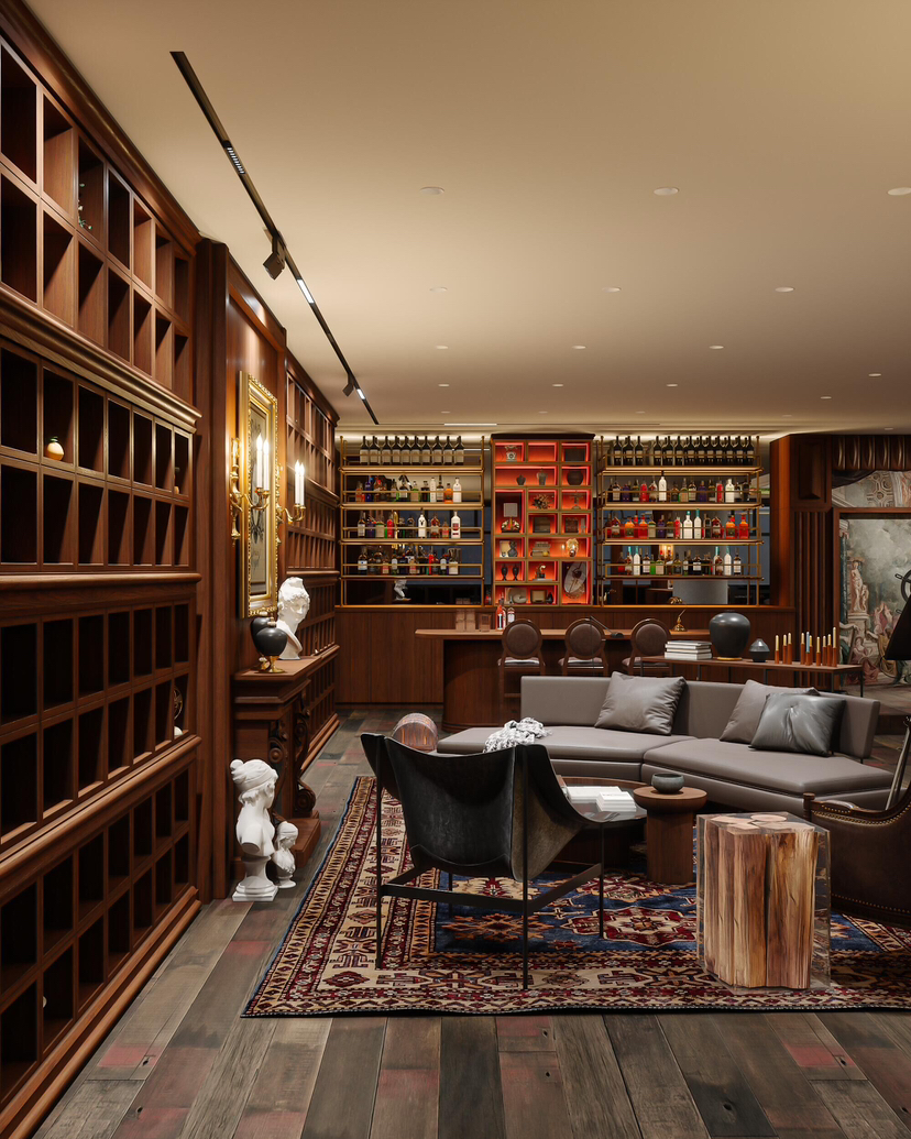 复古风格室内设计-21